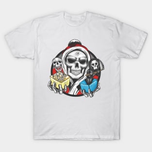 Santa Skull T-Shirt